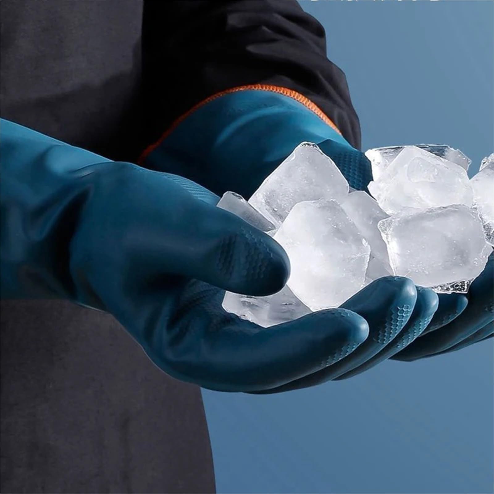 Guantes Limpieza Guantes impermeables de forro polar grueso, 2 o 4 pares, for limpieza del hogar, baño, cocina, protección manos