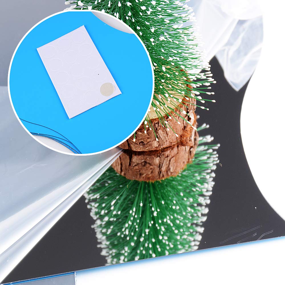 Adesivi Specchio Onda Per Parete - 12 Pezzi Decorativi Per Casa E Bagno - Foto 7