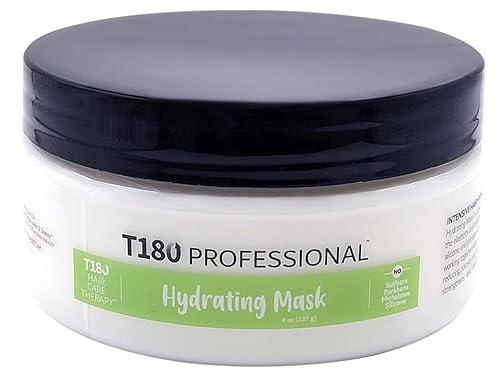 Mascarilla capilar de acondicionamiento profundo Mascarilla capilar de 8 onzas para cabello seco dañado Mascarilla hidratante natural y vegana