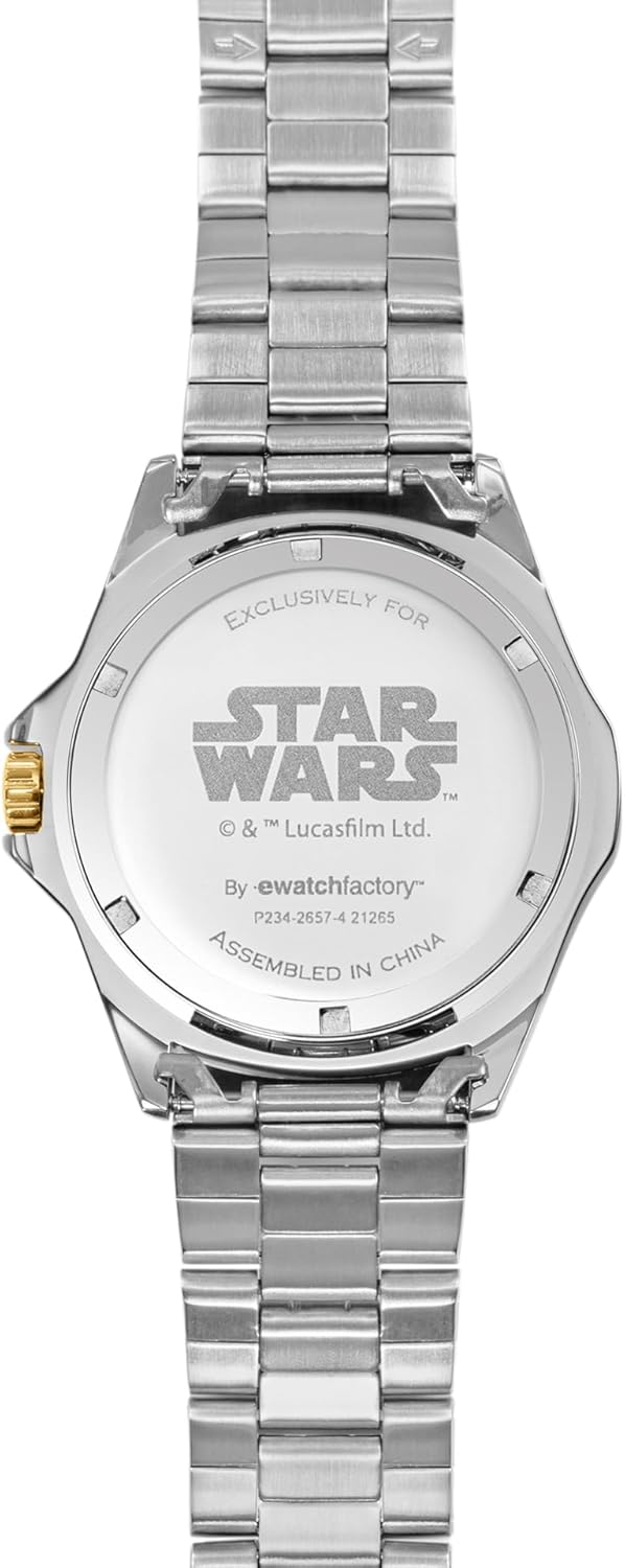 STAR WARS Adult Watch, Honors Diver Bezel Analog Quartz Watch