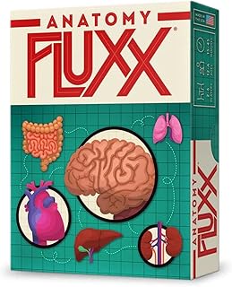 Looney Labs Anatomy Fluxx Card Game - Varied Gameplay and Doctor-Approved Learning