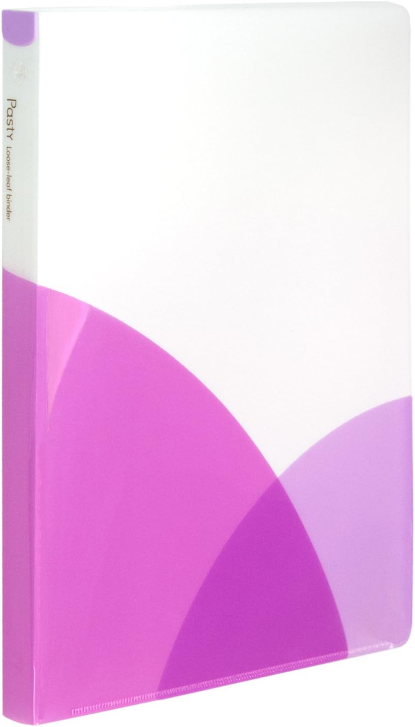 Plus 98-802 Loose Leaf Binder, B5, Vertical 26 Holes, Pasty, Raspberry Pink