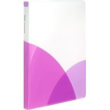 Plus 98-802 Loose Leaf Binder, B5, Vertical 26 Holes, Pasty, Raspberry Pink