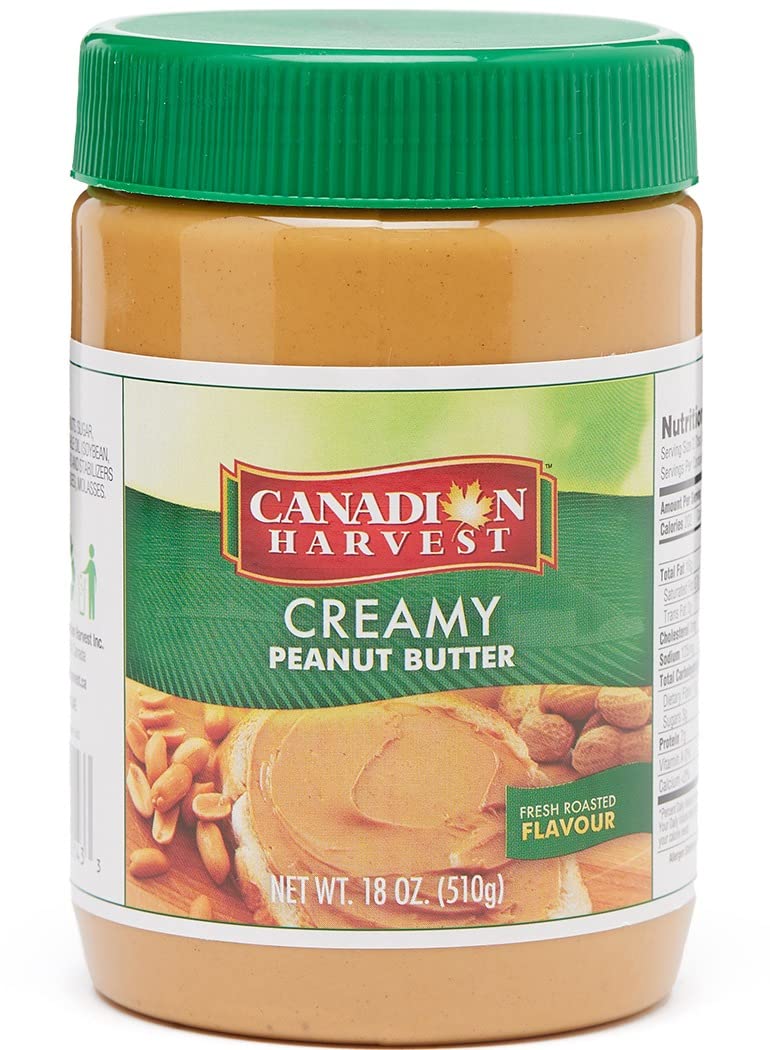 CANADIAN HARVESTCreamy Peanut Butter, 510g