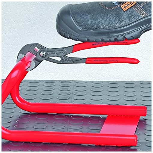 KNIPEX Cobra Water Pump Pliers (Comfort Grip, Red and Blue, 250 mm) - Image 5