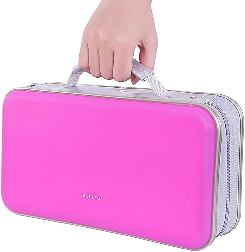 Miniatura 3 de Wismart - Cartera para CD y DVD, capacidad de 96 pulgadas, resistente, resistente, almacenamiento de DVD, carcasa dura, soporte para disco de CD,