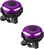 Vista 39 de Accmor Campana de Bicicleta Clásica, Campana de Bicicleta de Aluminio, Campana de Bicicleta de Sonido Fuerte Nítido y Claro para Adultos y Niños