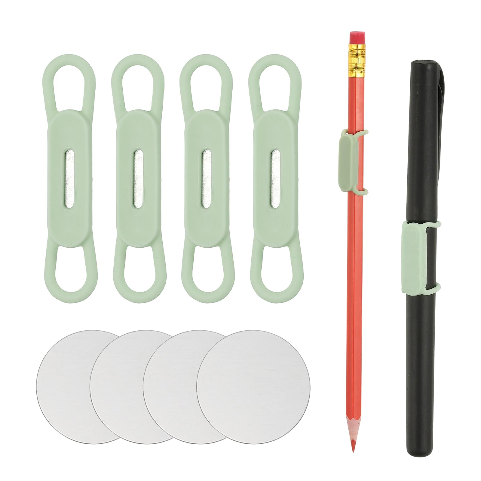 PATIKIL 4 Pcs Magnetic Pen Pencil Holder