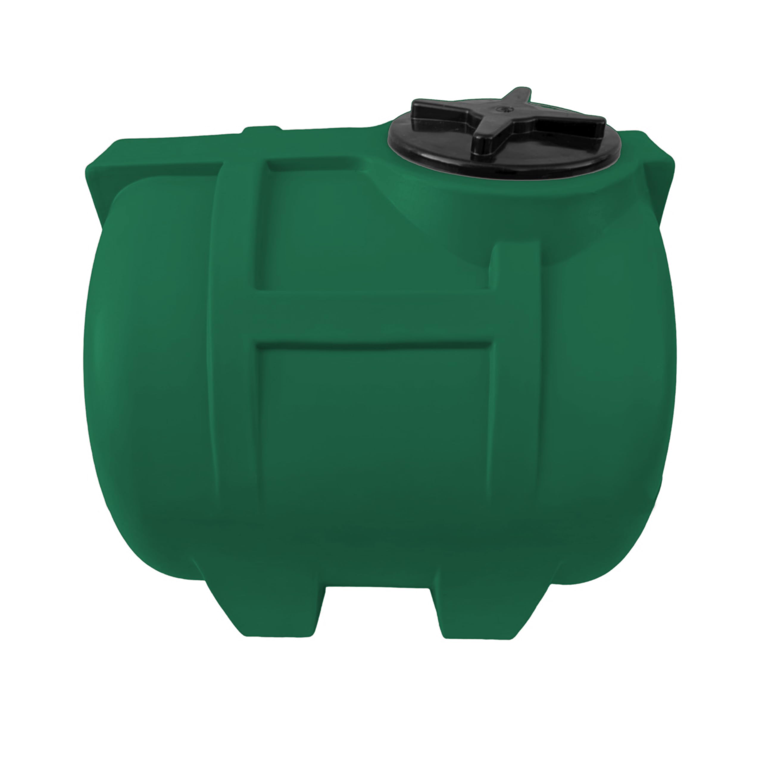 Varile 150L Depósito de Agua Potable Verde | Sin BPA | Rosca de Latón 3/4" Integrada | Fabricado en la UE | Apto para Alimentos | Horizontal