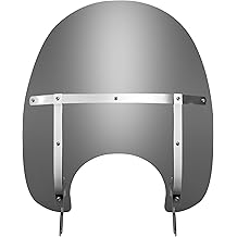 17" Smoke Detachable Windshield Windscreen Wind Splitter For Harley Touring Road King FLHR 1994-2023, Road King Special FLHRXS 2017-2025