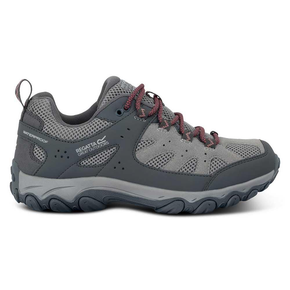 Regatta Womens Edgepoint IV Low Walking Shoes Water Resistant Cushioned Hiking Footwear