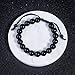 ROSENICE Weight Loss Bracelet Unisex Natural Stone Black Obsidian Therapy Magnetic Healthcare Bracelet Slimming Body