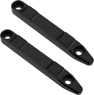 SG Store 2pcs Black Aluminum Alloy Roof Skid Rail ARA320818 Compatible with ARRMA 1/16 Mojave Grom