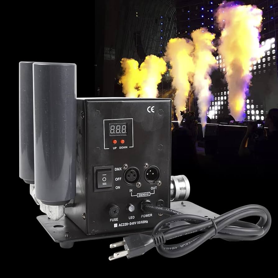 CO2ミストmachine Amazon.com: Stage Fog Maker CO2 Jet Machine, 2 Channels CO2 DMX