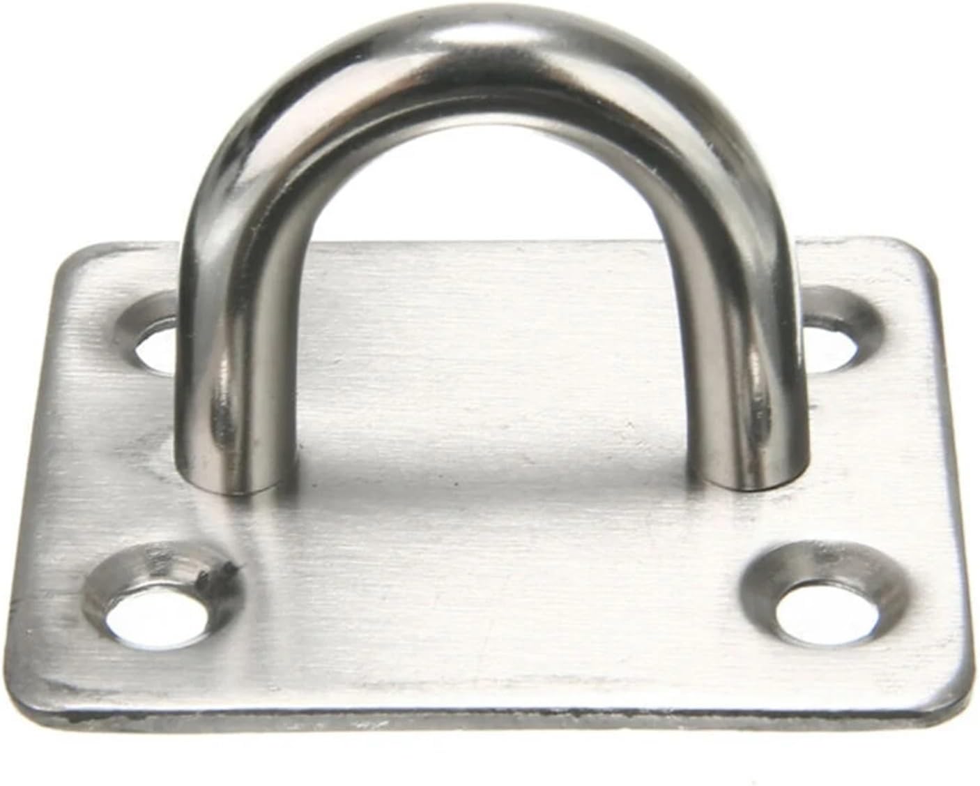 Stainless Steel Padlock Clasp Gate Hasp Staple Door 90 Degrees Latches Lock Shed Latch Household Hardware 1Pcs