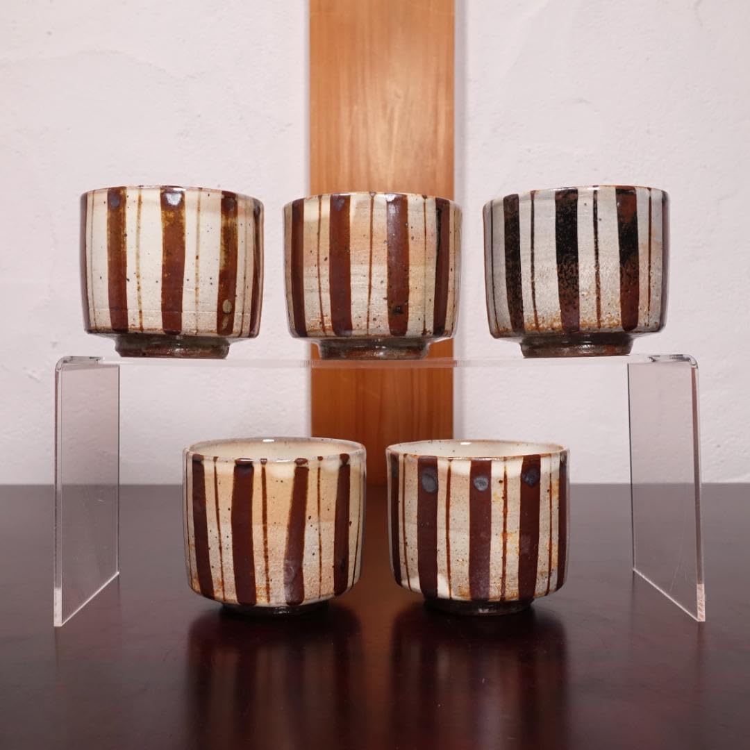 十三代中里太郎右衛門本人作 絵唐津茶碗 共箱 真作