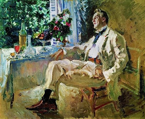 Affiche toile Fiodor Chalyapine 60x90cm de Konstantin Korovine