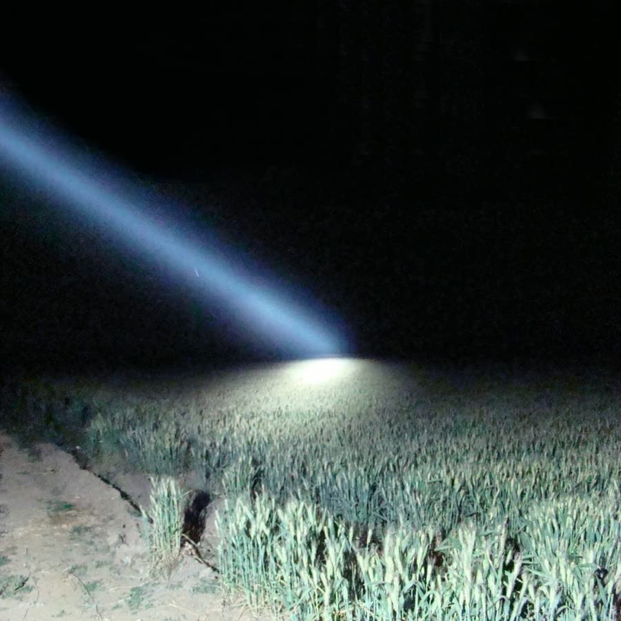 Lampe Portable HID Xénon 9 Pouces 100W - Projecteur Puissant Pour Chasse, Pêche, Camping - Neuf