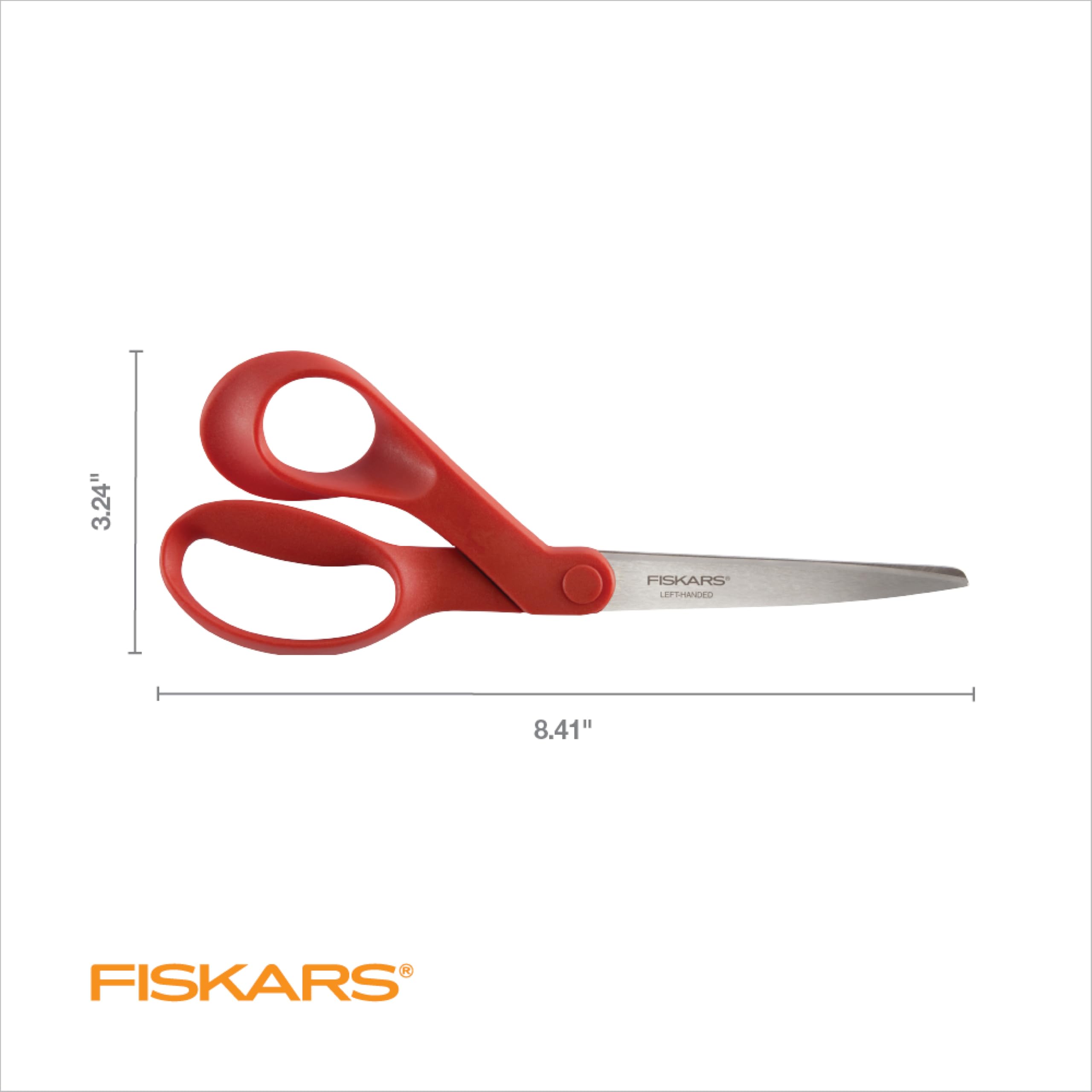 Amazon | FISKARS (フィスカース) 左利き用 多目的ハサミ | はさみ