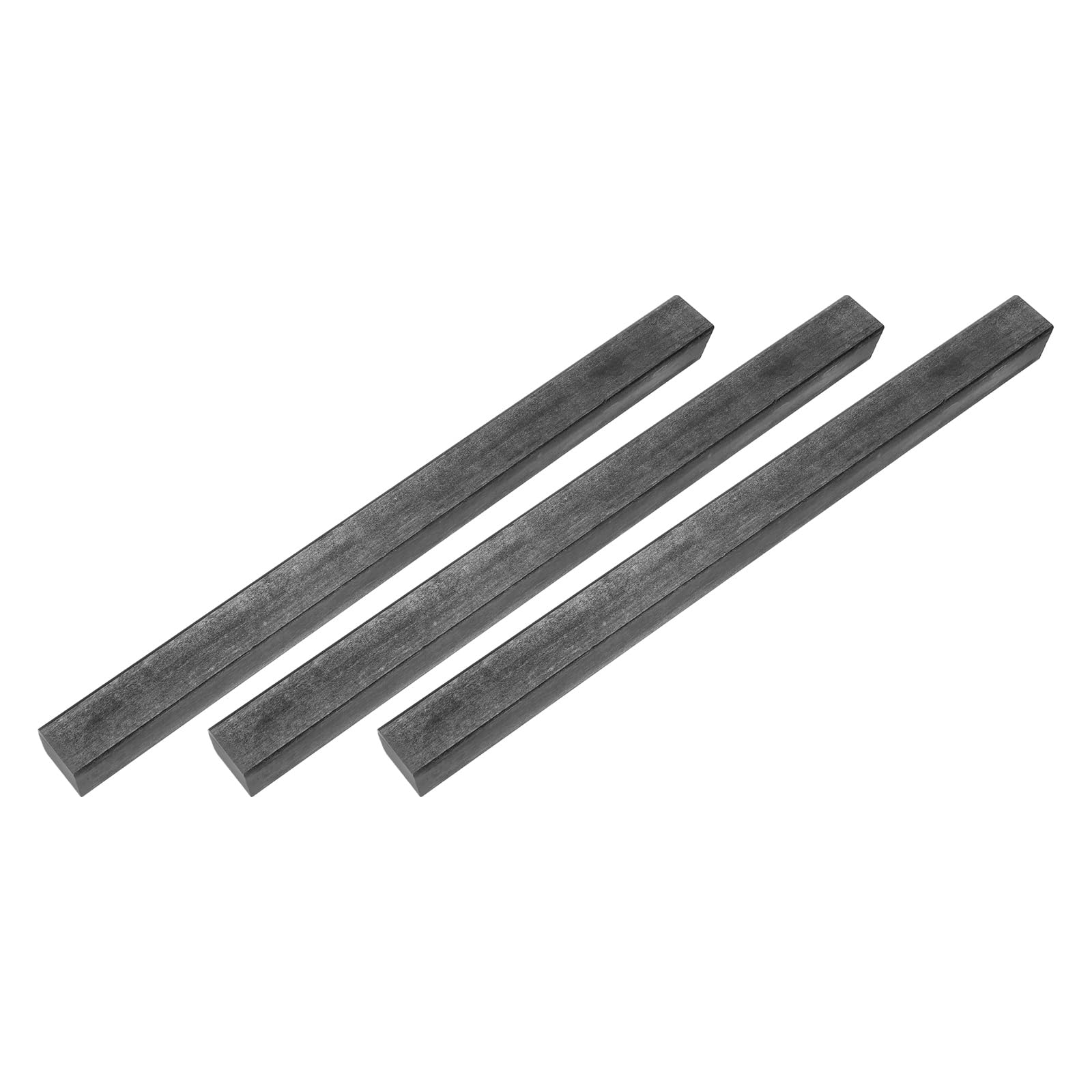 uxcell 角鋼材 3本セット 7/8"×7/8"×12"(22mm×22mm×305mm) A36 角鋼棒 精密キーストック キー溝用 構造サポート 産業機械 DIY工作