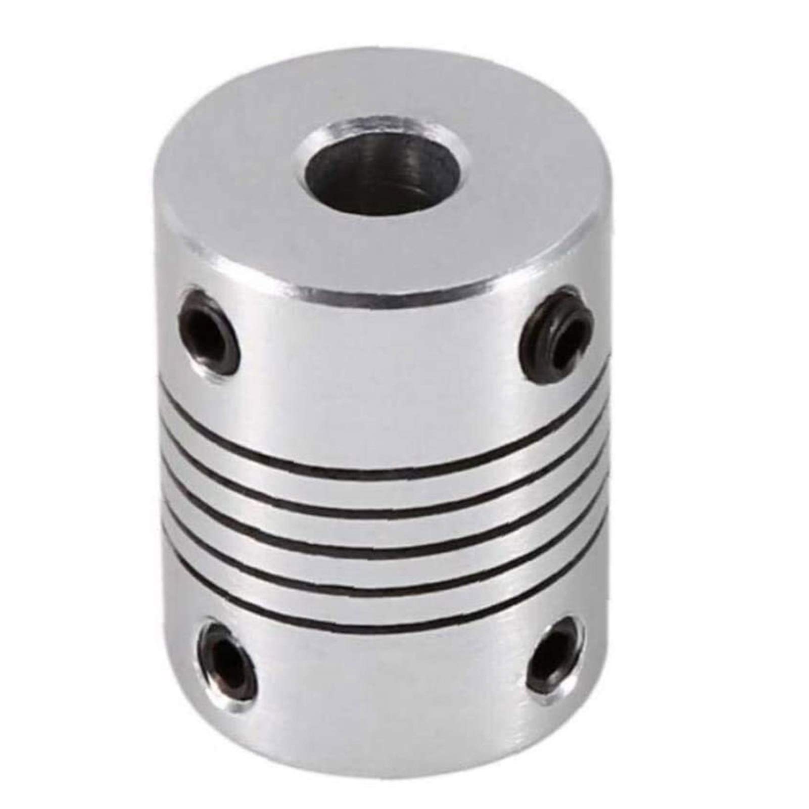 Acoplamientos Flexibles de 3 Piezas, tamaño 5 * 6 mm, diámetro Exterior 19, Longitud 25, utilizados principalmente for conectar Motores, Paso a, etc