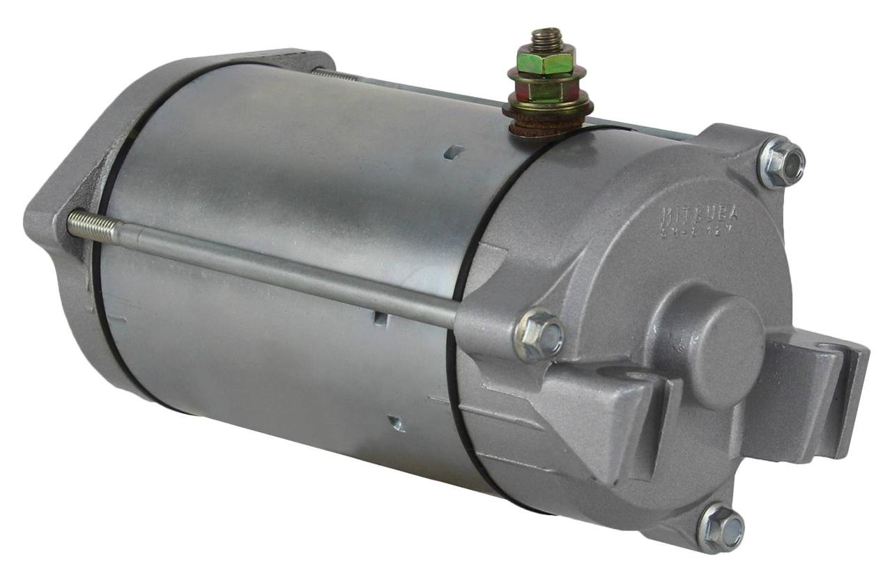 RAREELECTRICAL Starter Motor 12V Cw 10-Tooth Pmdd Compatible with 1989-1998 | Honda PC800 Pacific Coast 800cc 1995-2007 VT1100C Shadow Spirit 1099cc VT1100C2 Sabre 31200-MR5-038 31200-ME9-008 product thumbnail 4