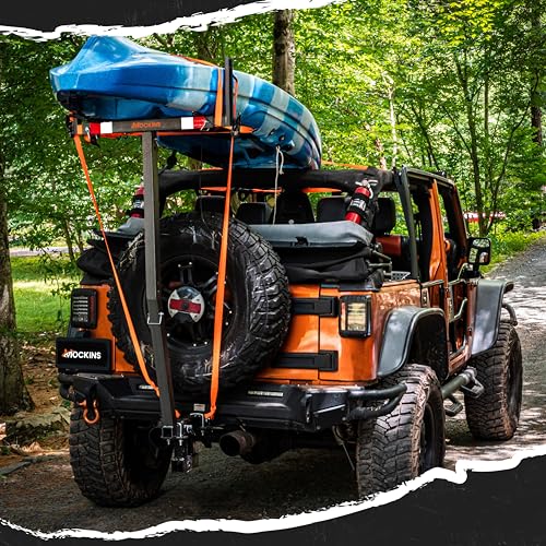 Mockins 2in1 Design 750lb Cap. Truck Bed Extender Hitch Mount