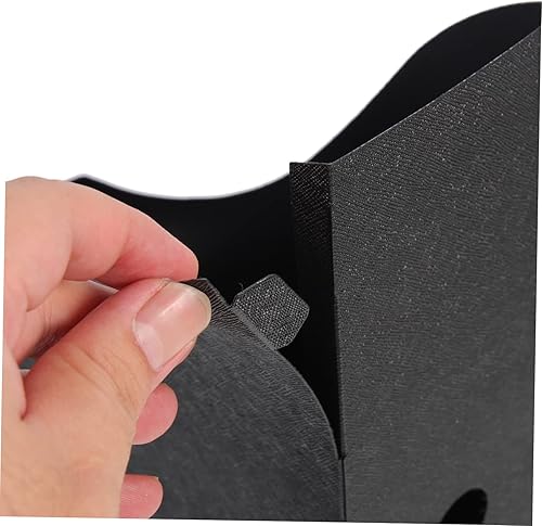 Miniatura 6 de Ciieeo Caja de almacenamiento de archivos para colgar en la pared, 2 unidades, para oficina, revistas, organizador de documentos montado en la