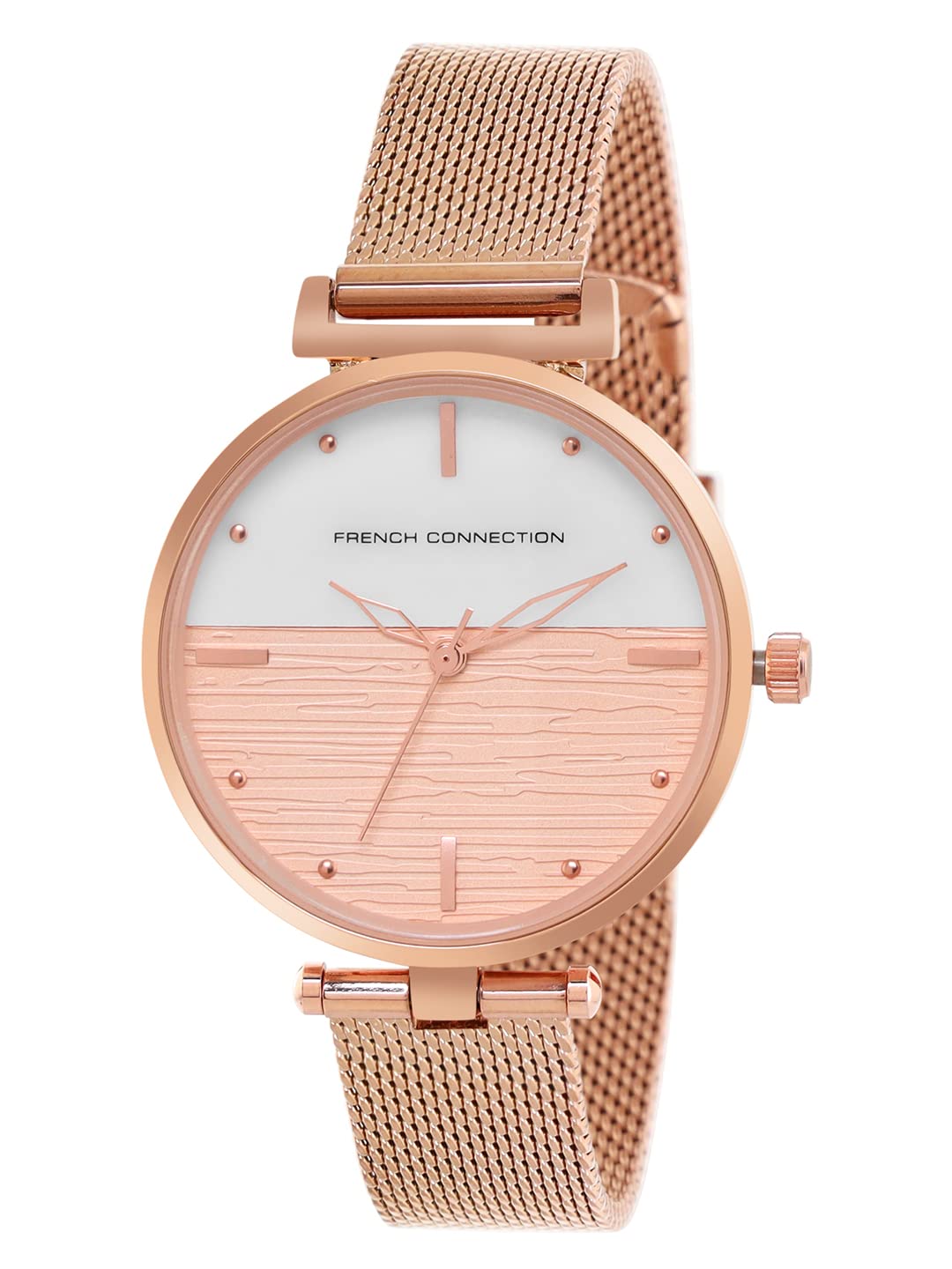 French Connection Analog Silver Dial Womens Watch-FCN00030C (B0B2JZ9DNC) Amazon Price History, Amazon Price Tracker