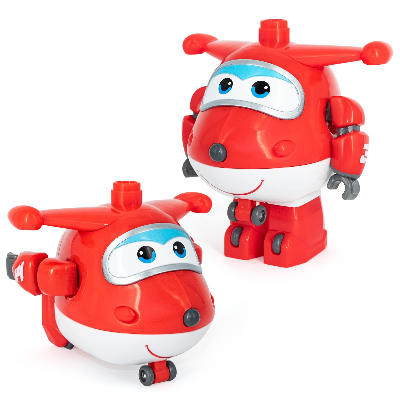 Super WingsAuldeytoys Transform toy figure Jett building blocks