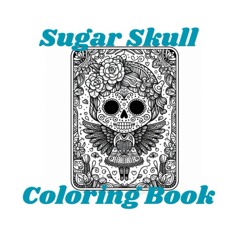 Sugar Skull Coloring Book