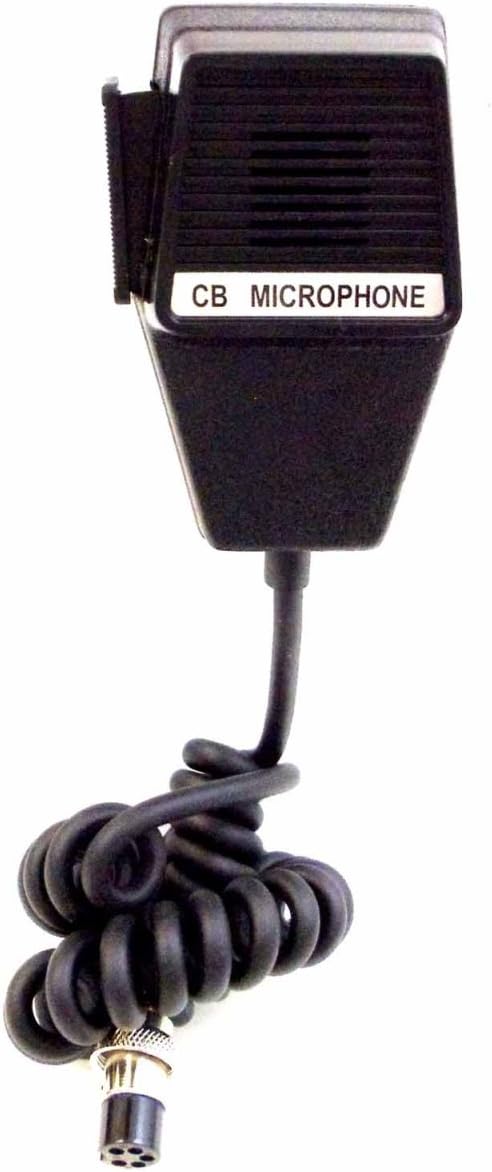 NAZUSA Kalibur CB MIC5 5 Pin Cobra & Unidne Replacement Microphone with 6 ft. Cord