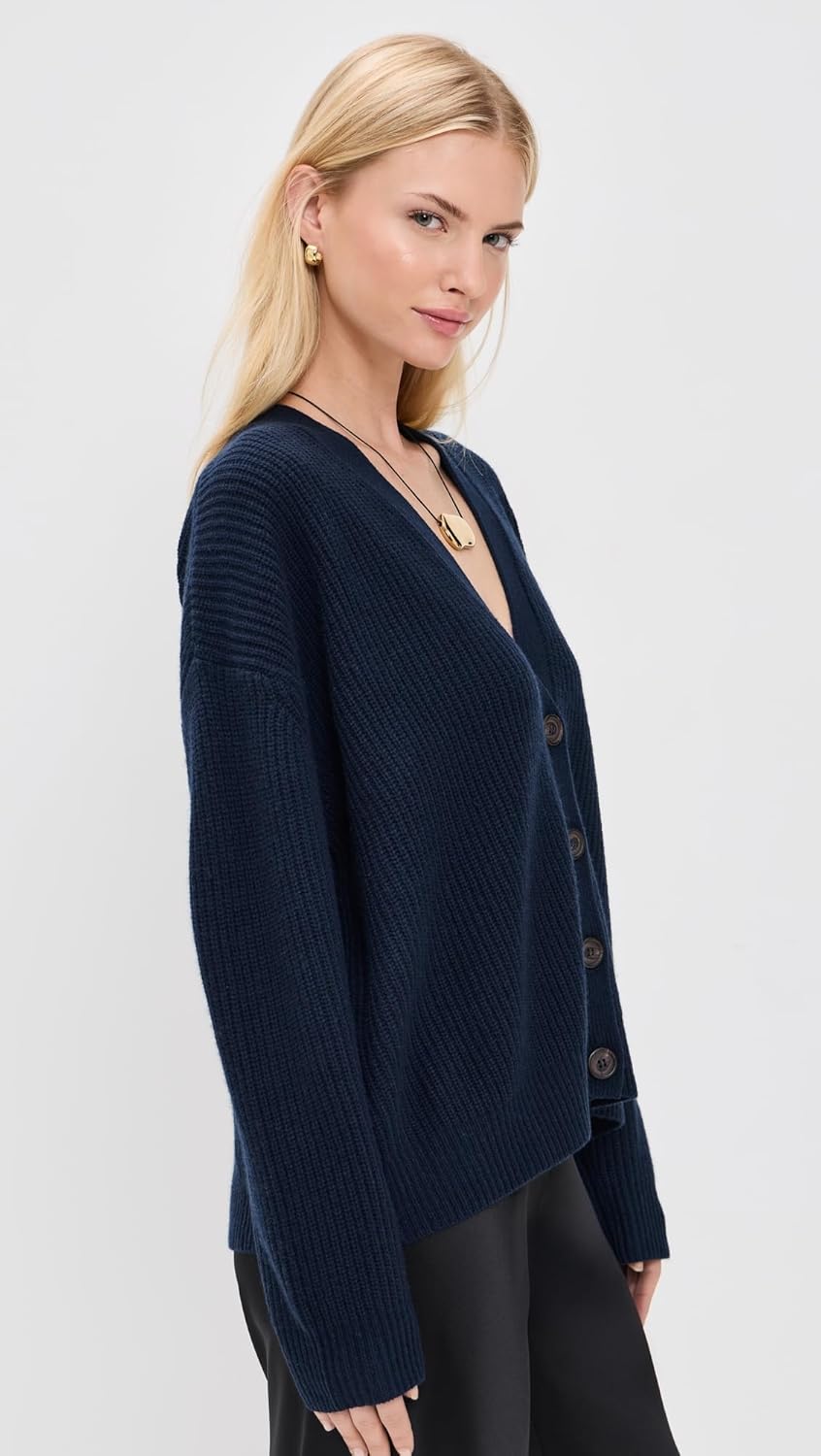 Jenni Kayne Women's Cropped Cashmere Cocoon Cardigan