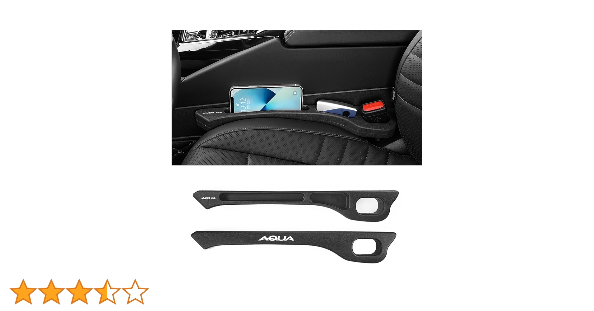 Amazon | 【アクア 専用】隙間クッション 厚型 AQUA 専用ロゴ