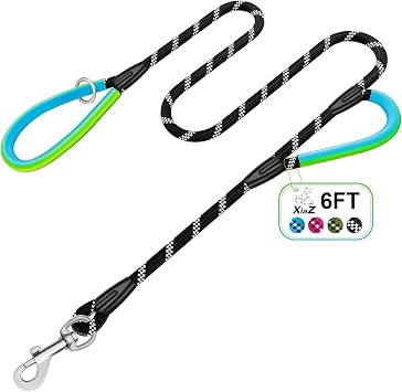 Buy with XIAZ Double Handle Dog Leash 6ft