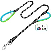 Buy with XIAZ Double Handle Dog Leash 6ft