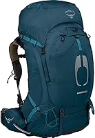 Vista 12 de Osprey Atmos AG 65 - Mochila de mochilero para hombre, color verde mítico, talla L/XL