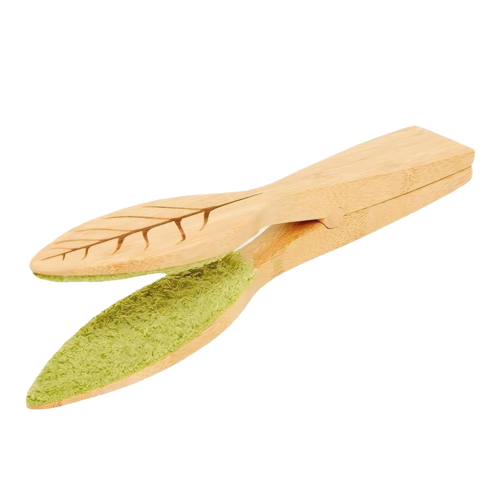 Belligern Plants Leaf Cleaning Tongs, Plant Cleaning Brushes Double-Sided Leaf Shaped Dust Plant Leaf Lint Cleaner with Wood Handle Leaf Cleaning Tools for Cleaning Both Sides of Leaves