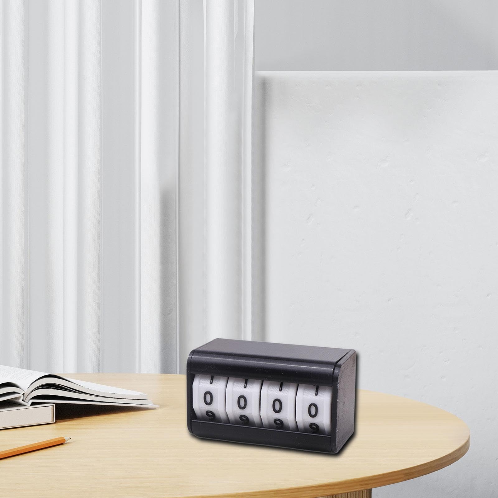 Yiju Billiards Pool Scoreboard Mini Score Keeper Multipurpose Scorer Sports Counter for Soccer Baseball P.E Classroom Activities, Black