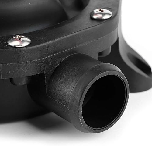 Miniatura 8 de GOTOTOP Bomba de sentina manual, 720 GPH autocebante, rojo, material ABS, estilo moderno, bomba de sentina para barcos