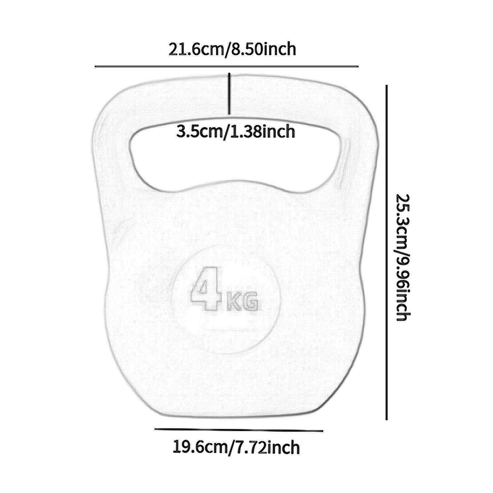 Kettlebell rempli d'eau Exercice Kettlebell entraînement antidérapant Fitness Kettlebell Musculation pour Squats Gymnastique à Domicile