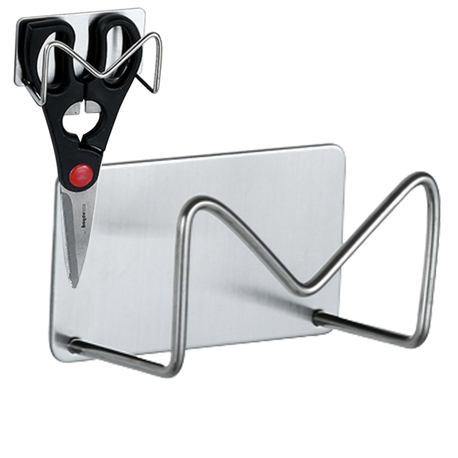 Sponge Holder for Kitchen Sink Stainless Steel Sink Caddy Hanger Stand Strong Adhesive Storage Rack Kitchen Accessories Holds