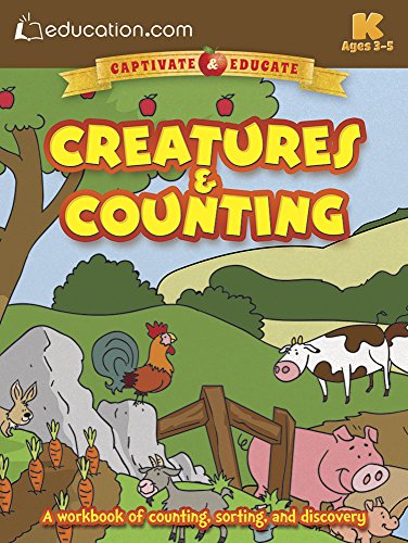 Creatures & Counting: A workbook of counting, sorting, and discovery