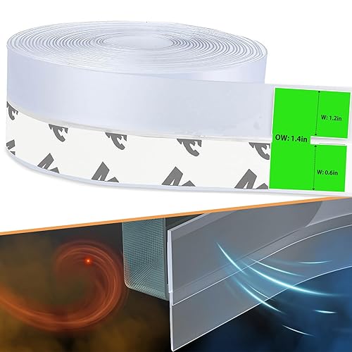 Updated Weather Stripping Door Seal, Door Draft Stopper Silicone Seal