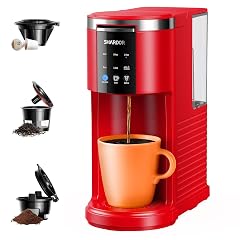 SHARDOR 3 in 1 Coffee Maker K Cup Coffee Maker Compatible with Ground Coffee Teas Single Serve Coffee