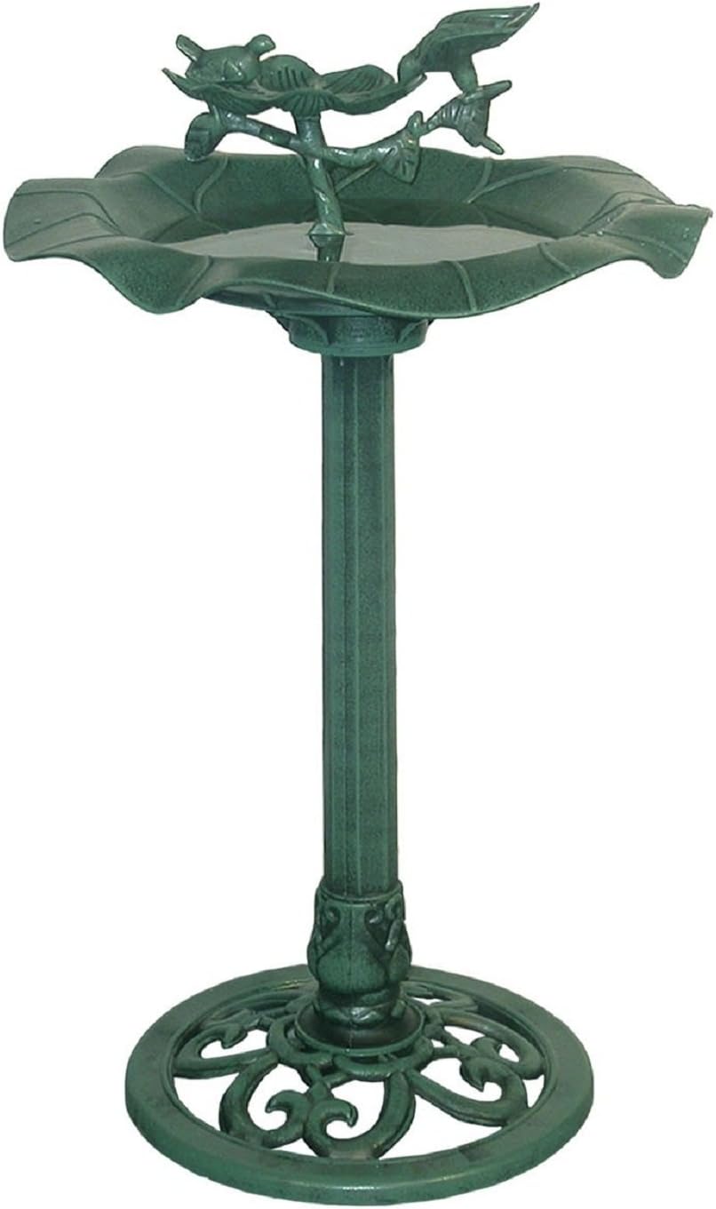 VINGVO Statue De Bain D'oiseaux En Résine Pour Décoration De Jardin