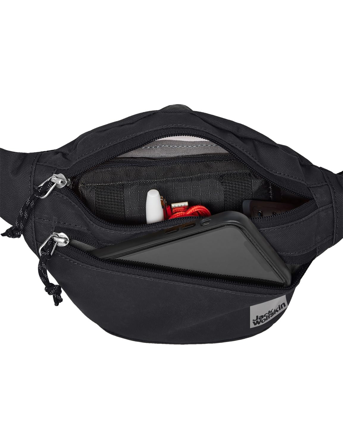 Jack Wolfskin Konya HIPBAG torba podróżna, czarny, Einheitsgröße, Nie dotyczy