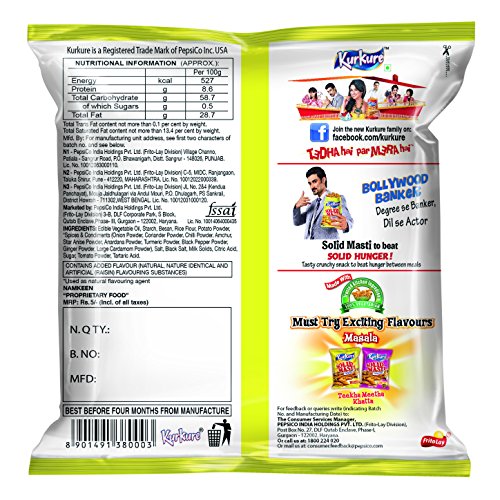 Image of Kurkure Solid Masti Masala Twist, 40g