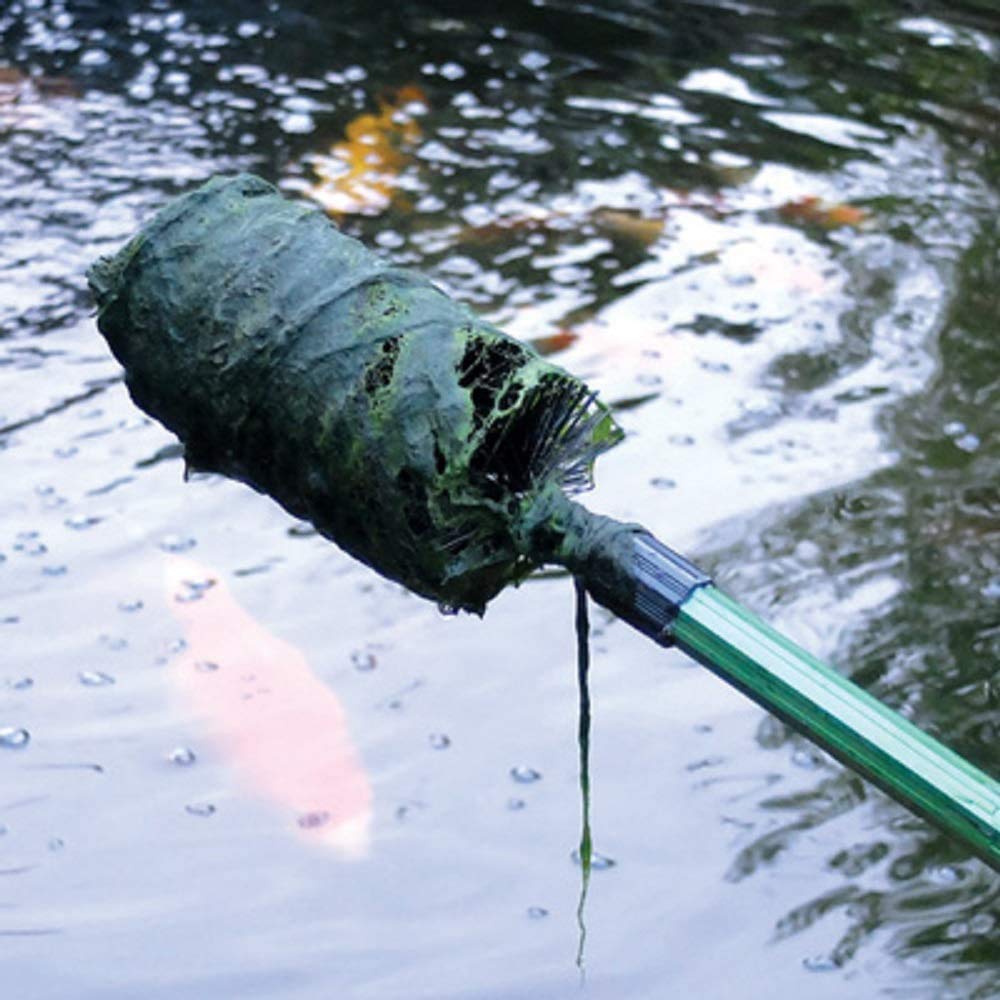 PondXpert Net System, Brush Head, Water Garden Fish Pond Cleaning Brush Head