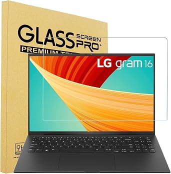 16 Inch Tempered Glass Screen Protector for LG gram 16 16Z90T 16Z90TL 16Z90S 16Z90SP 16Z90S 16Z90R 16T90P 16Z90Q 16Z90P, LG gram Pro 16 16Z90TS 16Z90TP,Pro 2-in-1 16 16T90TP 16T90SP, 9H